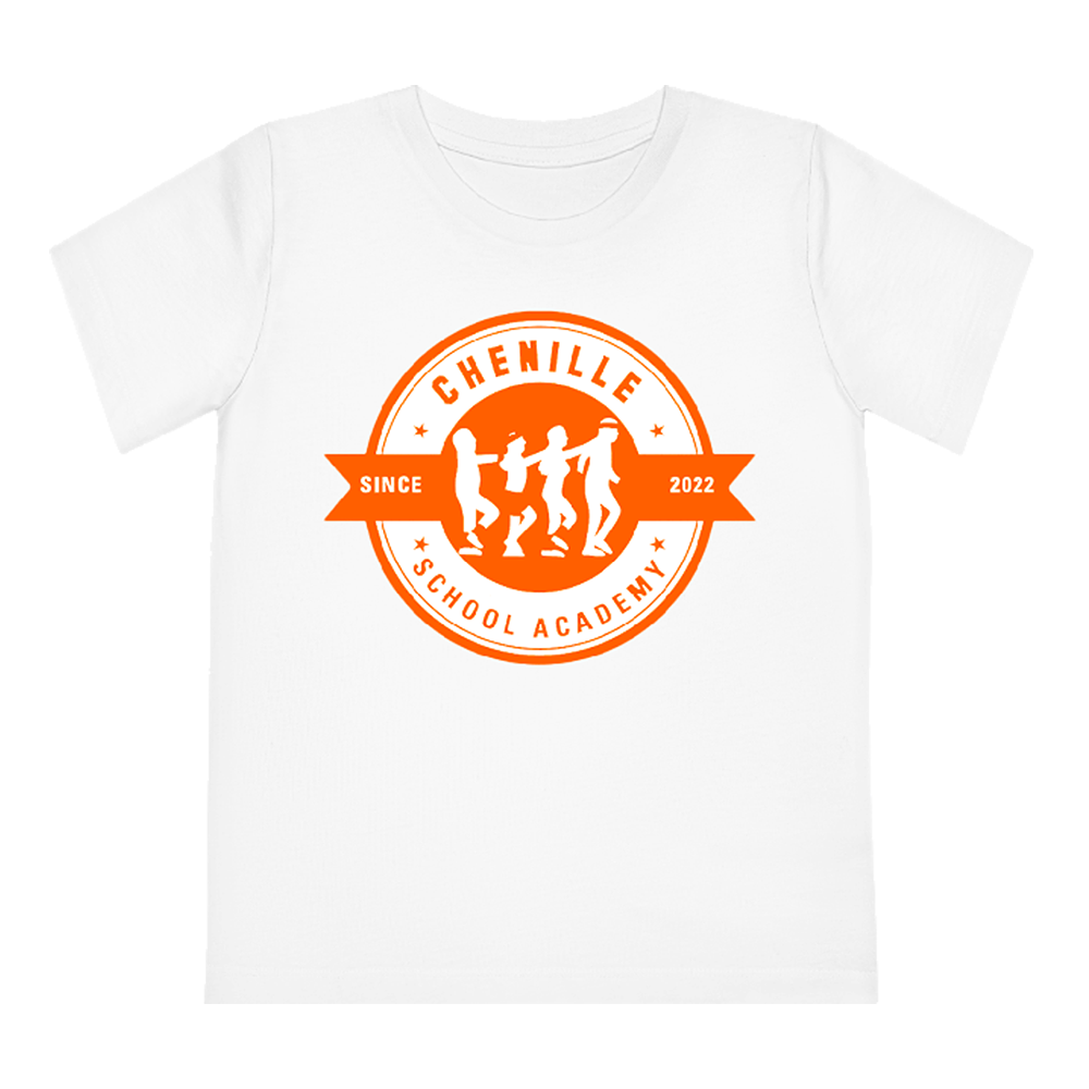 T-SHIRT OFFICIEL ENFANT LOGO ORANGE 